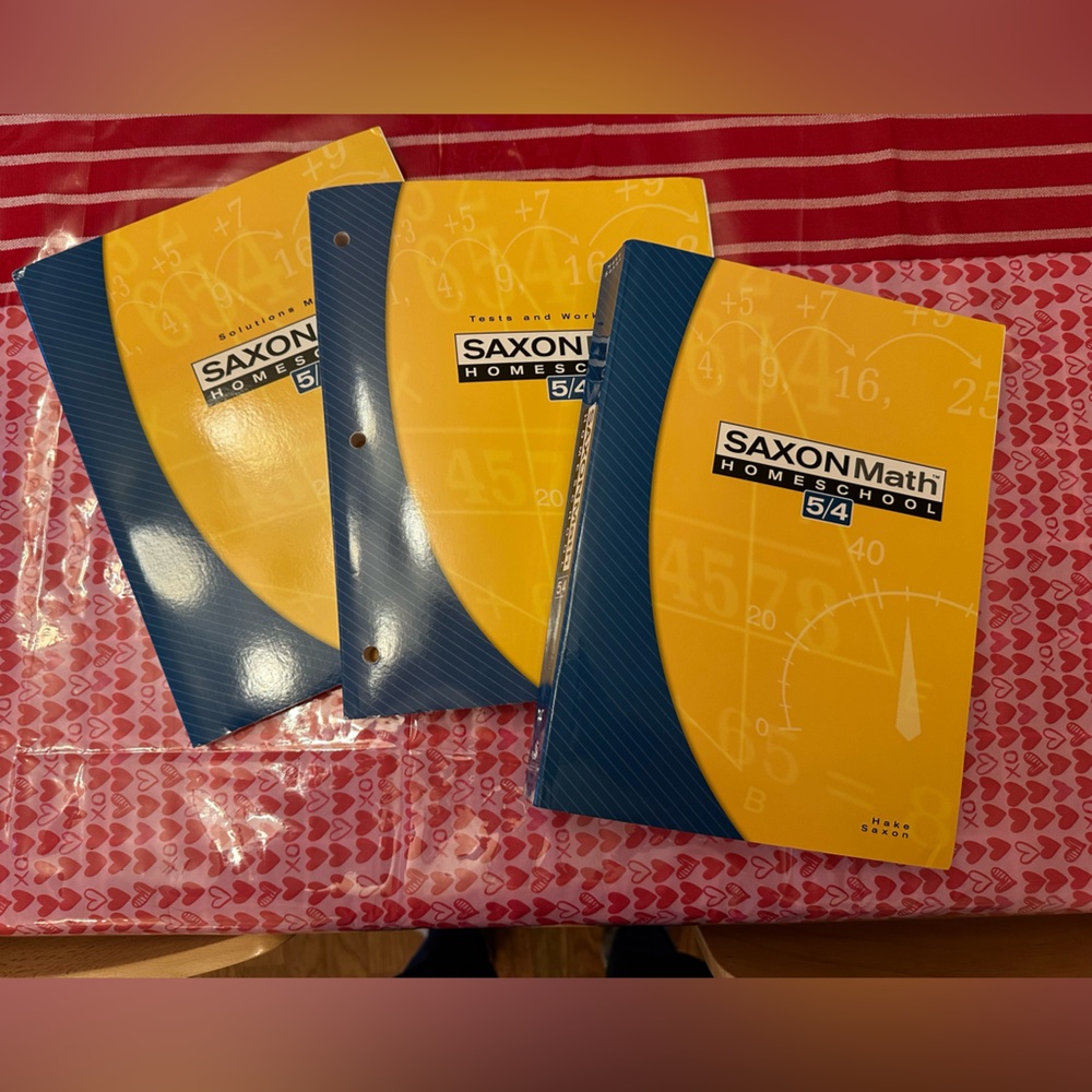 Saxon Math 5/4 Set new